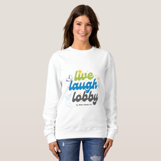 Live Lach Lobby Sweatshirt (Voorkant volledig)