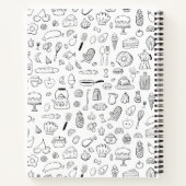 Live Lach Love EAT! Receptenboek, gepersonaliseerd Notitieboek (Achterkant)