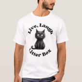Live Lach Nest Box Grappig T-shirt (Voorkant)