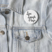 Live Lach Pugs Knop Ronde Button 5,7 Cm (In situ)