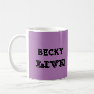 LIVE LACHEN LIEFDE NAAM PAARSE MODERN KOFFIEMOK