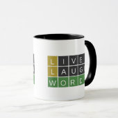 Live lachen Mok van Word (Voorkant rechts)