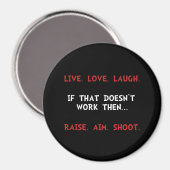 Live Lachshoot Magneet (Voorkant / Achterkant)