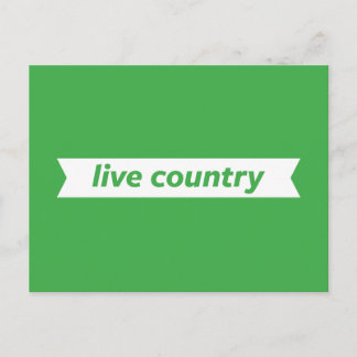 Live Land Briefkaart