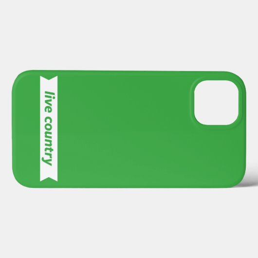 Live Land Case-Mate iPhone Case (Achterkant (horizontaal))