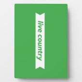 Live Land Fotoplaat (voorkant)