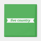 Live Land Magneet (Voorkant)