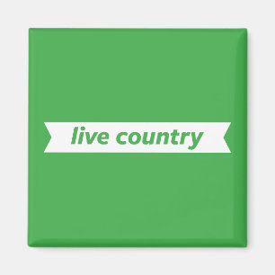 Live Land Magneet