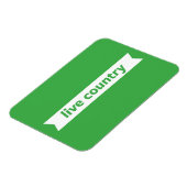 Live Land Magneet (Linkerzijde)