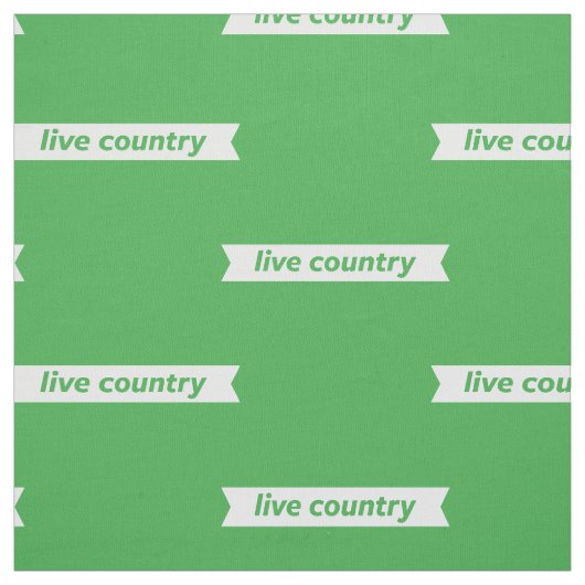 Live Land Stof (Swatch)