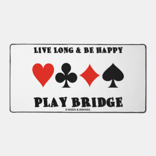 Live lang en geniet van Happy Play Bridge Vier Car Bureaumat