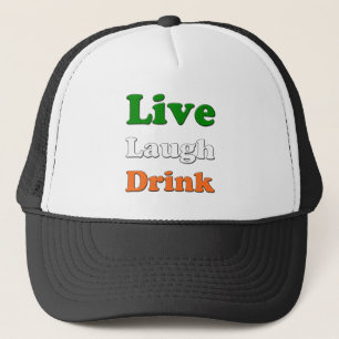 Live Laugh Drink Trucker Pet