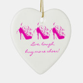 Live, Laugh, koop meer Ornament voor je hart (Rechts)