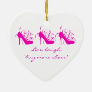 Live, Laugh, koop meer Ornament voor je hart