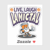 Live, Laugh, Lamictal Sticker (Vel)