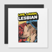 Live Laugh Lesbian (Voorkant / Achterkant)