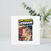 Live Laugh Lesbian (Staand voorkant)