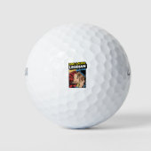 Live Laugh Lesbian Golfballen (Voorkant)