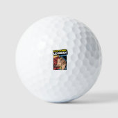 Live Laugh Lesbian Golfballen (Voorkant)