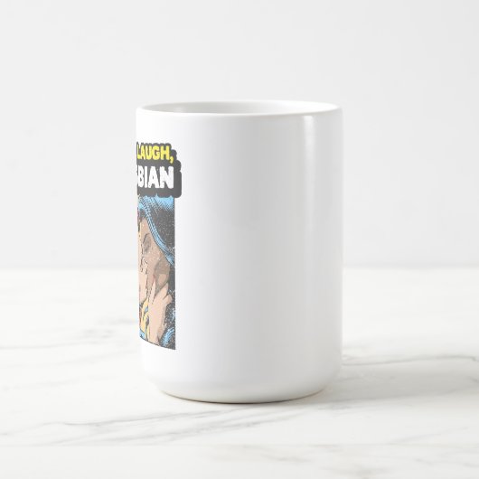 Live Laugh Lesbian Koffiemok (Center)