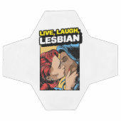 Live Laugh Lesbian Voetbal (Enkel)
