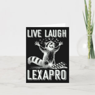 Live Laugh Lexapro Geestelijke Gezondheid Bewustzi Kaart