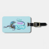Live Laugh Lizard Bagagelabel (Voorkant horizontaal)