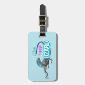 Live Laugh Lizard Bagagelabel (Voorkant verticaal)