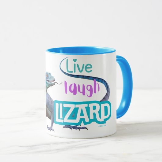 Live Laugh Lizard Mok (Voorkant rechts)