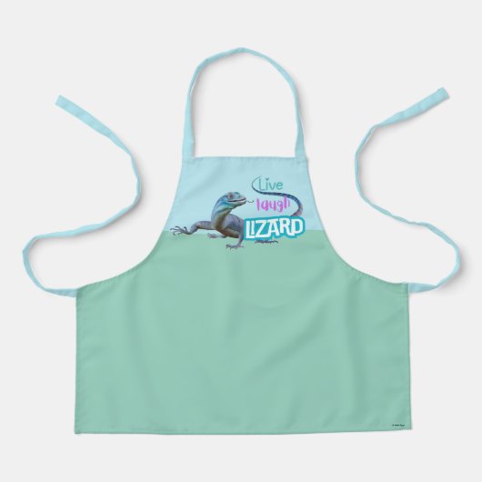 Live Laugh Lizard Schort (Voorkant)