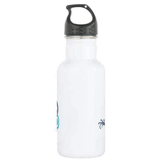 Live Laugh Lizard Waterfles (Achterkant)