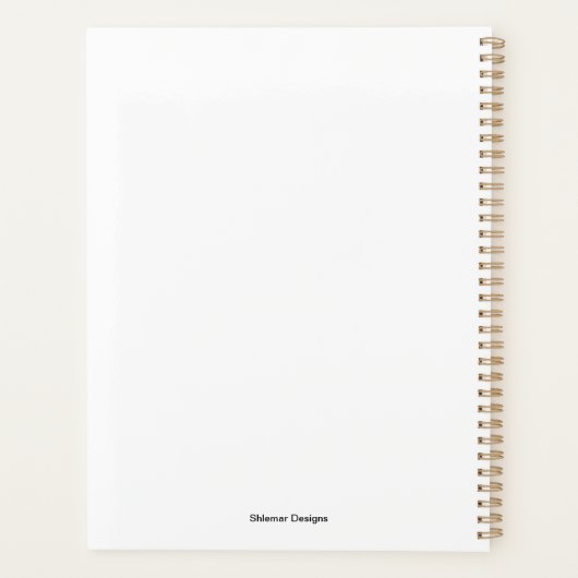 Live Laugh Loaf Calico Cat Organizer (Achterkant)