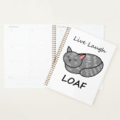 Live Laugh Loaf Grey Tabby Cat Organizer (Display)