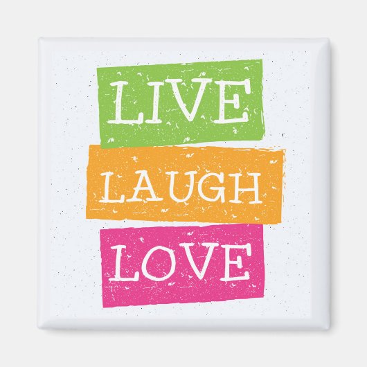 Live Laugh Love 2 Magneet (Voorkant)