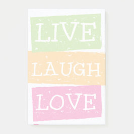 Live Laugh Love 2 Post-it® Notes