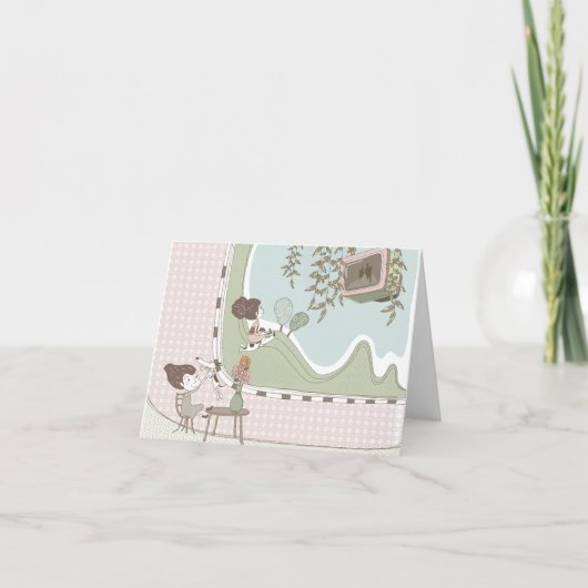 Live Laugh Love #3 Wenskaart Kaart (Voorkant)