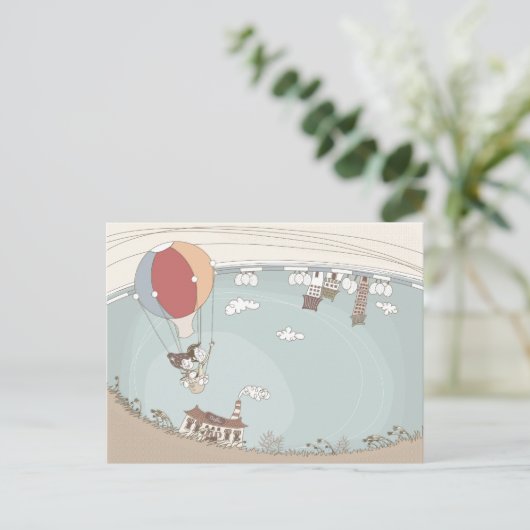 Live Laugh Love #4 Briefkaart (Staand voorkant)