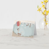 Live Laugh Love #4 Wenskaart Kaart (Gele Bloem)