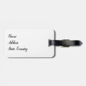 Live Laugh Love a Belgium Malinois Bagagelabel (Achterkant horizontaal)