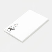 Live Laugh Love a Black Lab Post-it® Notes (Schuin)