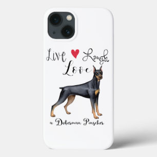 Live Laugh Love a Doberman Pinscher Case-Mate iPhone Case