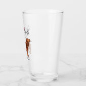 Live Laugh Love a Field Spaniel Glass Glas (Links)