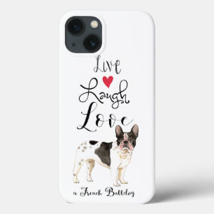 Live Laugh Love a French Bulldog Case-Mate iPhone Case