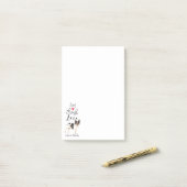 Live Laugh Love a French Bulldog Post-it® Notes (Op bureau)