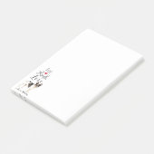 Live Laugh Love a French Bulldog Post-it® Notes (Schuin)