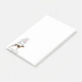 Live Laugh Love a German Shorthaired Pointer Post-it® Notes (Schuin)