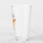 Live Laugh Love a Golden Retriever Glass Glas (Links)
