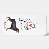 Live Laugh Love a Rottweiler Case-Mate iPhone Case (Achterkant (horizontaal))