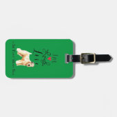 Live Laugh Love a Wheaten Bagagelabel (Voorkant horizontaal)