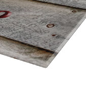 Live Laugh Love aan de zijkant van een schuur Snijplank (Hoek)